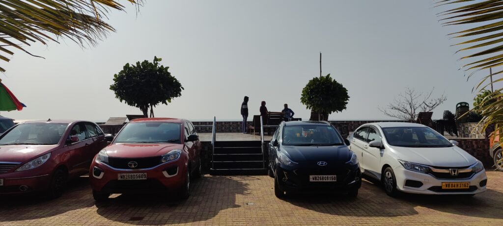 Parking area at Sher Bengal Beach Resort