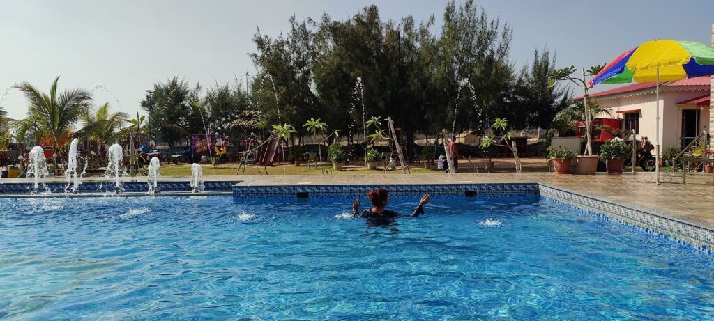 Swimming pool in Sher Bengal Beach Resort