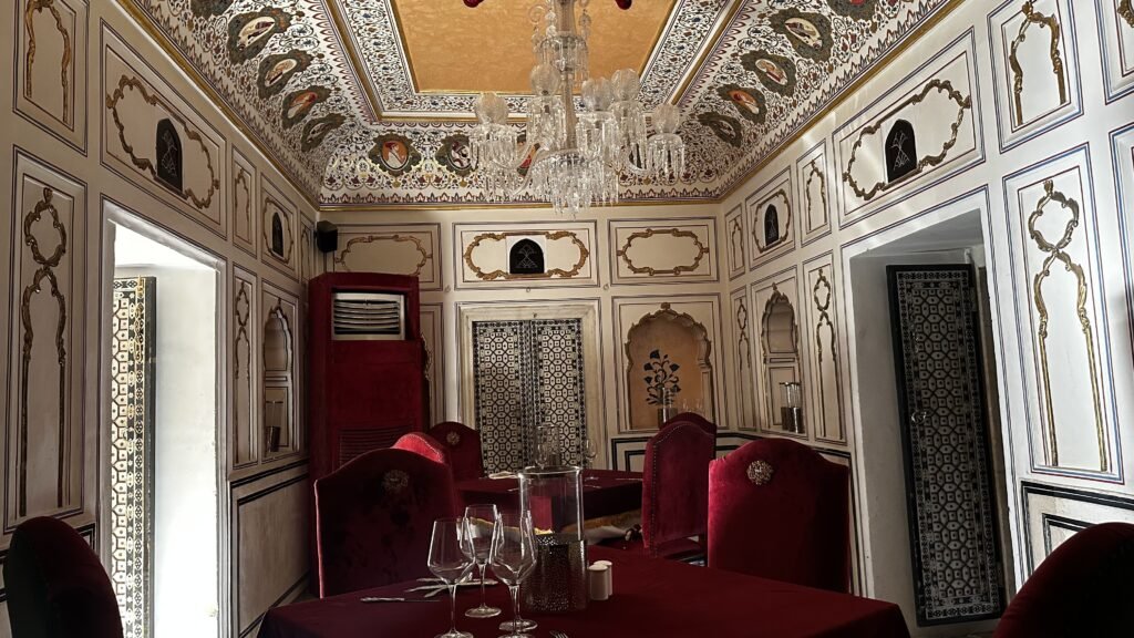 1135 AD restaurant inside Amer Fort