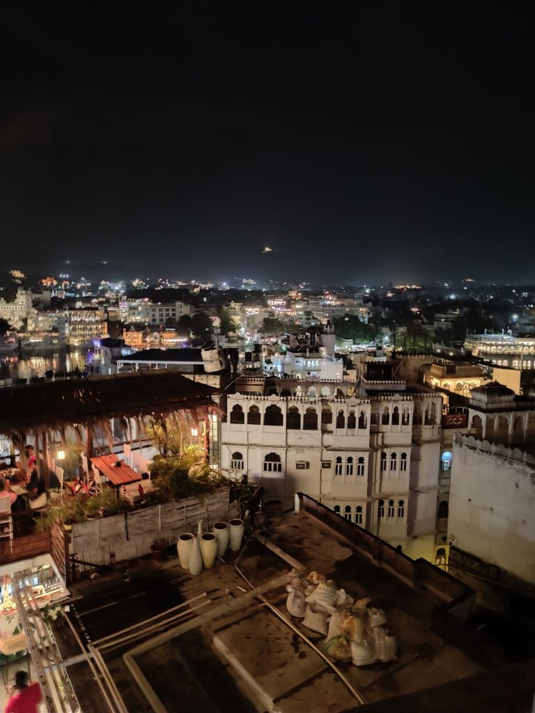 udaipur rooftop cafe