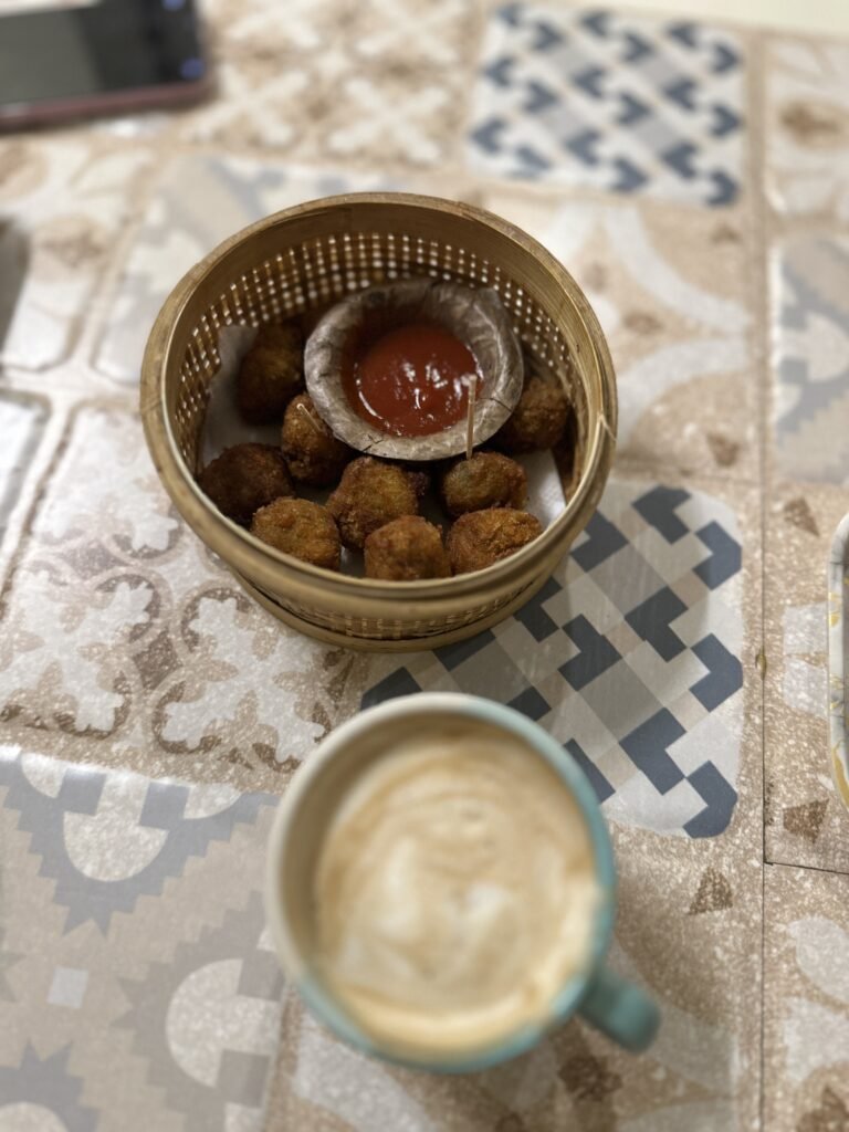 Food at Mrs Wilsons cafe