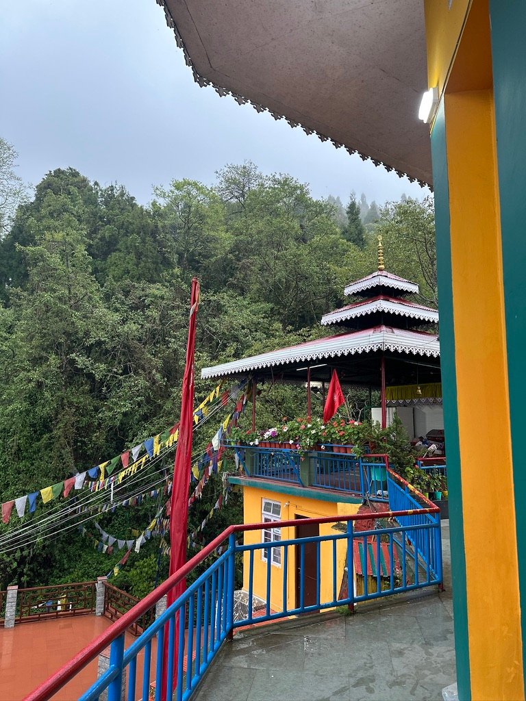Balcony at Ganesh Tok for viewing Kanchenjunga Ganesh Tok View Point With or Without Glimpses of Kanchenjunga
